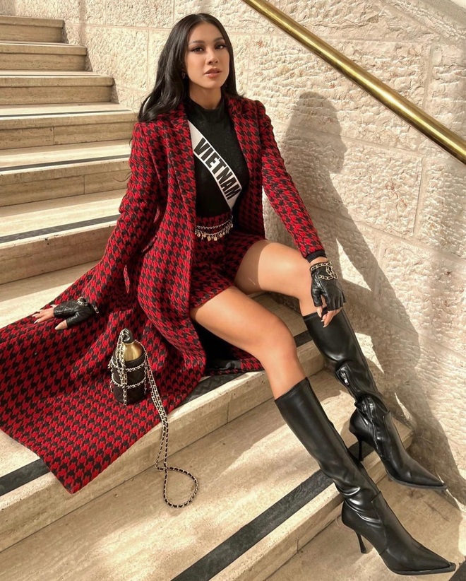 Kim Duyên khác lạ khi tham dự Hoa hậu Hoàn vũ 2021 - 13