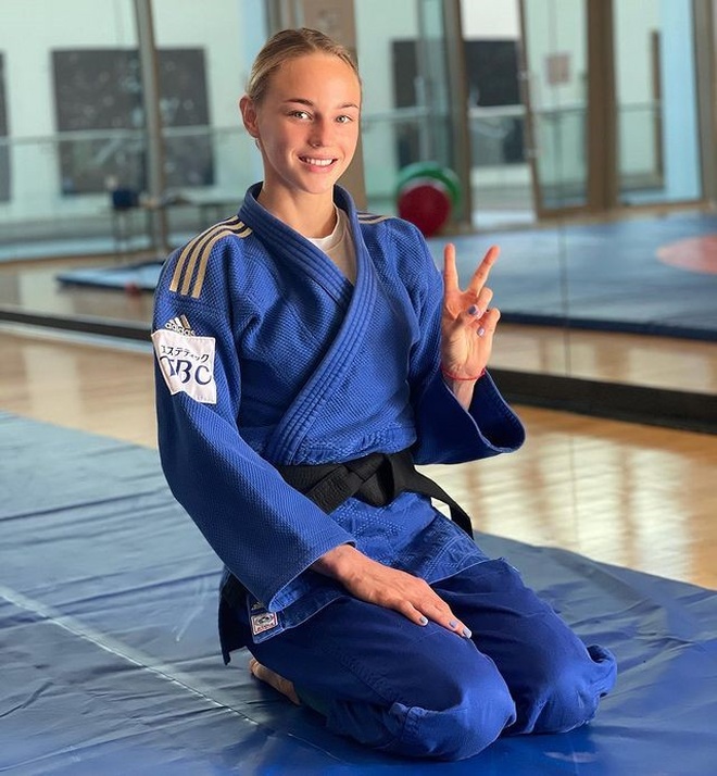Nhan sắc xinh đẹp của thiên thần judo Daria Bilodid - 1 Nhan sắc xinh đẹp của thiên thần judo Daria Bilodid - 1