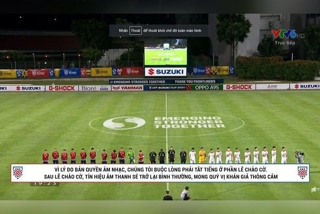 Vì sao không thể nghe Quốc ca Việt Nam tại AFF Cup qua YouTube? - 1 Vì sao không thể nghe Quốc ca Việt Nam tại AFF Cup qua YouTube? - 1