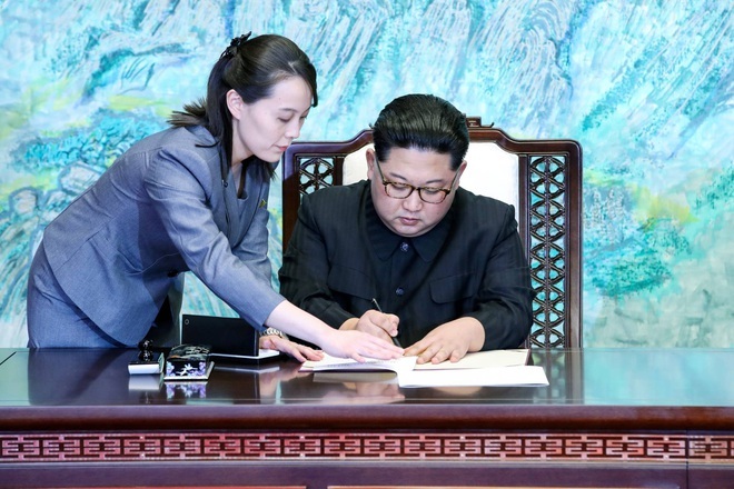 Em gái ông Kim Jong-un vắng bóng bí ẩn - 1