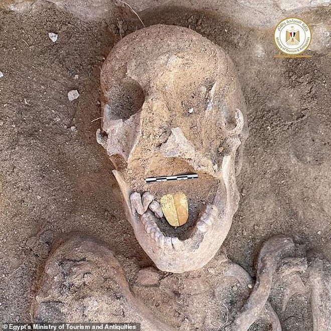 Tìm thấy chiếc lưỡi bằng vàng trong miệng hai bộ hài cốt niên đại 2.500 năm - 3