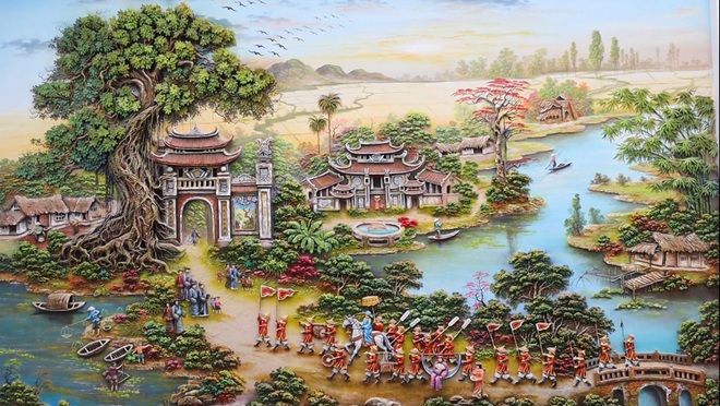 Kỹ sư bỏ nghề lập nhóm đắp phù điêu hút triệu người xem - 8 Kỹ sư bỏ nghề lập nhóm đắp phù điêu hút triệu người xem - 8