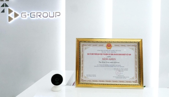 Tập đoàn Công nghệ G-Group được tôn vinh tại Diễn đàn văn hóa doanh nghiệp - 2