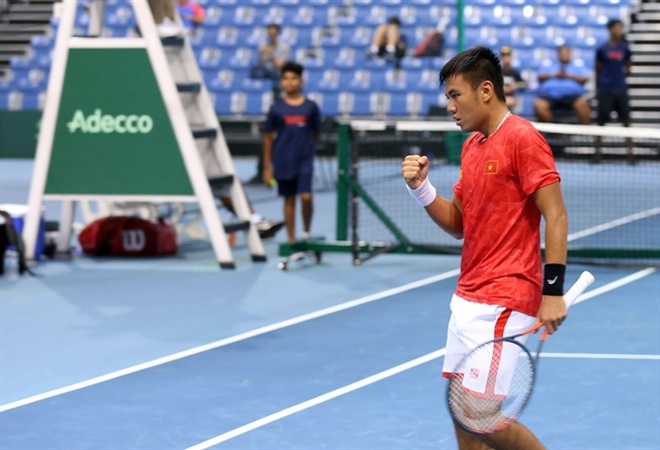 Tuyển quần vợt Việt Nam gặp đối thủ mạnh ở trận play-off Davis Cup - 1 Tuyển quần vợt Việt Nam gặp đối thủ mạnh ở trận play-off Davis Cup - 1