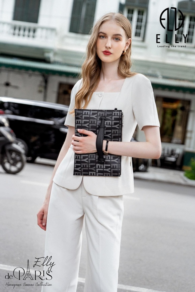 Cảm hứng thời trang Pháp trong BST túi xách Monogram Canvas ELLY de Paris - 6 Cảm hứng thời trang Pháp trong BST túi xách Monogram Canvas ELLY de Paris - 6