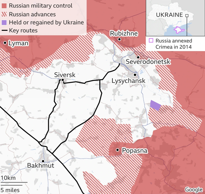 Nga kiểm soát Severodonetsk, Ukraine lui về giữ cao điểm Lysychansk - 2