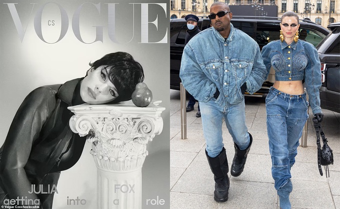 Tình cũ của Kanye West mặc táo bạo ra phố sau khi lên bìa tạp chí Vogue - 2