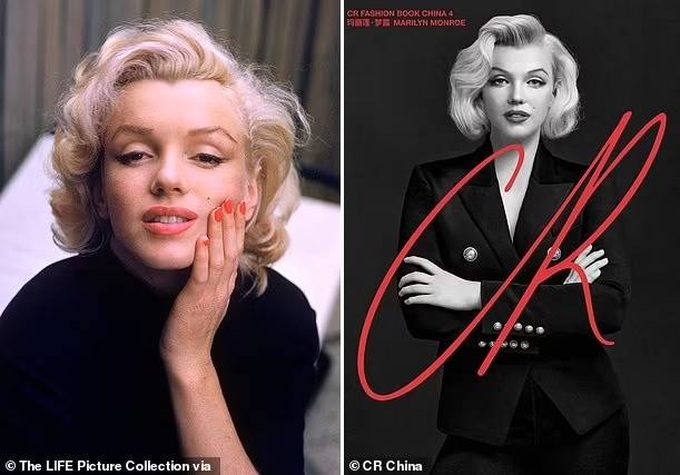 Phẫn nộ vì tạp chí bắt Marilyn Monroe sống lại để chụp ảnh thời trang