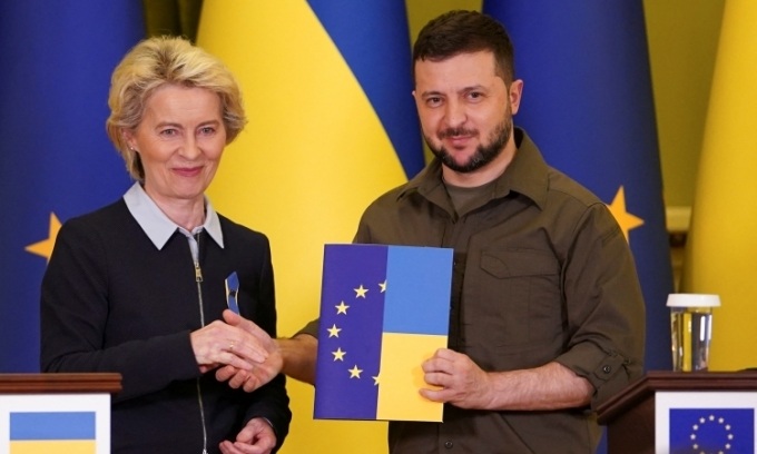 Ukraine dự đoán thời điểm có thể được kết nạp chính thức vào EU - 1