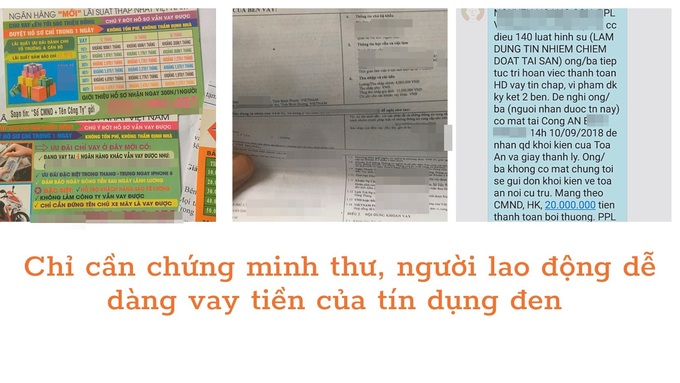 Tin lời nhân viên vay tiền online, công nhân bẻ sim, trốn nợ