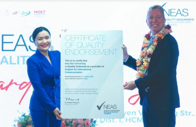 Một trường đại học Việt Nam đạt chứng nhận kiểm định NEAS Úc - 1