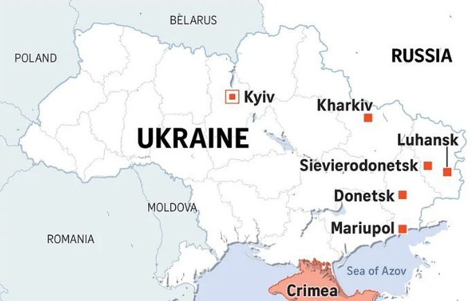 Nga tuyên bố đã kiểm soát toàn bộ vùng Donbass ở Đông Ukraine - 2