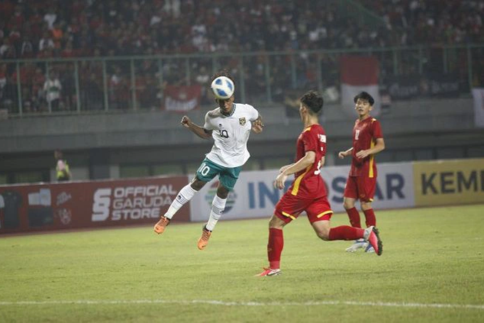 หนังสือพิมพ์ชาวอินโดนีเซียเปรียบเทียบความแข็งแกร่งของทีมท้องถิ่นกับ U19 Vietnam - 2
