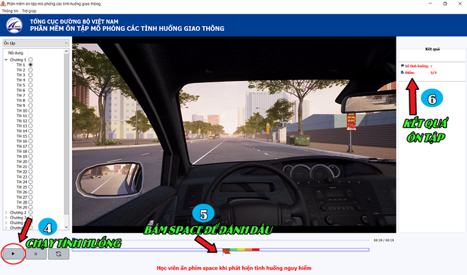 Sát hạch lái ô tô theo mô phỏng tình huống: Phần mềm rối, đánh đố thí sinh! - 2