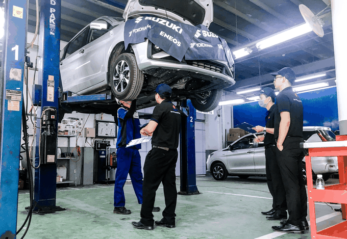 Khách hàng mua xe Suzuki: Hết đau đầu vì phụ tùng - 1 Khách hàng mua xe Suzuki: Hết đau đầu vì phụ tùng - 1