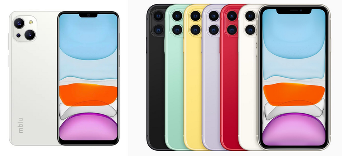 Thêm một chiếc smartphone Trung Quốc nhái iPhone, giá chỉ 1/10