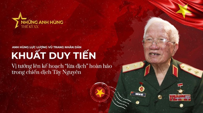 Trung tướng Khuất Duy Tiến: 85% xương thịt tôi là của các liệt sĩ!