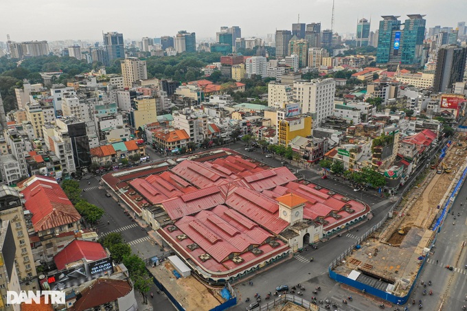 TPHCM: Quảng trường trước chợ Bến Thành sắp được tái lập - 1 TPHCM: Quảng trường trước chợ Bến Thành sắp được tái lập - 1