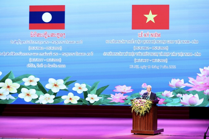 Tổng Bí thư: Quan hệ Việt - Lào có một không hai trong lịch sử thế giới - 4
