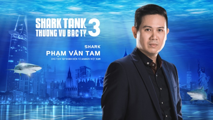 Cá mập mắc cạn khi bơi trên sóng Shark Tank