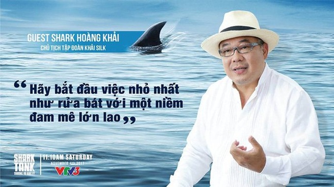 Cá mập mắc cạn khi bơi trên sóng Shark Tank