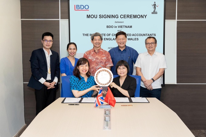 ICAEW và BDO Việt Nam hợp tác đào tạo phát triển nguồn nhân lực chất lượng cao - 1
