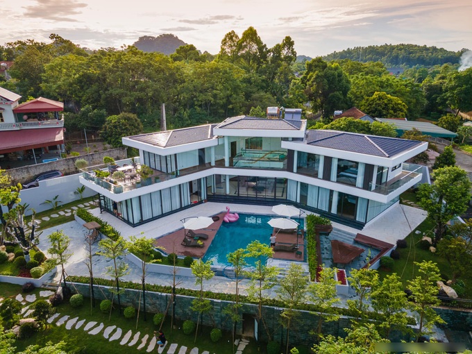 Nữ gia chủ tậu 2.000m2 đất xây biệt thự khủng tặng bố mẹ ở Phú Thọ - 1