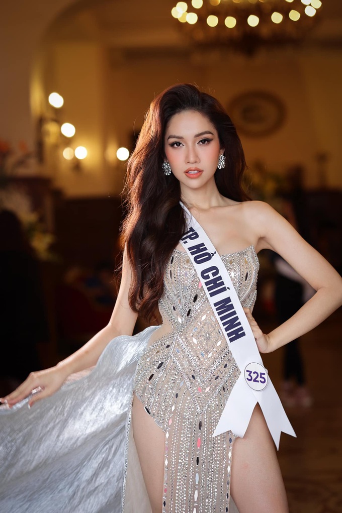 Đỗ Nhật Hà tiết lộ lý do mặc lại váy đêm chung kết Hoa hậu Hoàn vũ Việt Nam - 6