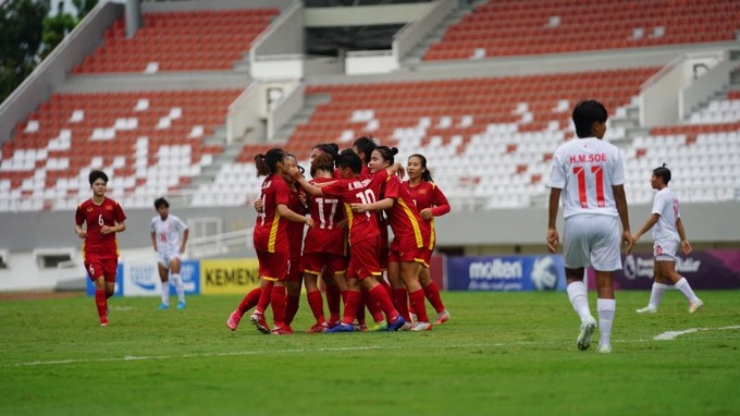 Đánh bại Myanmar, đội tuyển U18 nữ Việt Nam vào chung kết giải Đông Nam Á - Báo Dân Trí