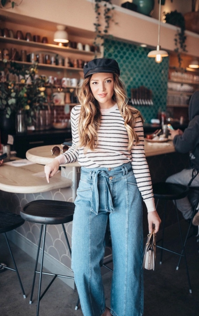 Phối đồ đẹp với quần Jeans