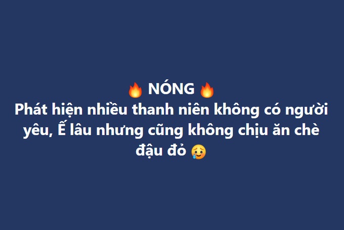 Giới trẻ rủ nhau ăn chè đậu đỏ để thoát ế, liệu có hiệu quả? - 4