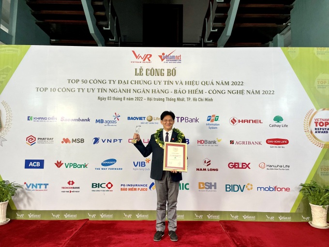 Cathay Life Viet Nam nhận giải Top 10 Công ty bảo hiểm nhân thọ uy tín 2022 - 2