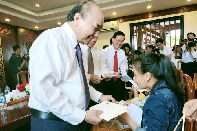 Chủ tịch nước gặp mặt các gia đình chính sách tiêu biểu tỉnh Quảng Nam - 3