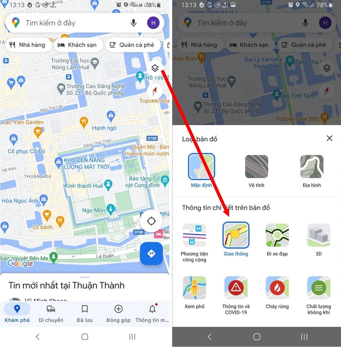 Google Maps thêm tính năng tránh tắc đường tại Việt Nam - 1