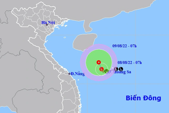 Vùng áp thấp ở Biển Đông có khả năng mạnh lên - 1