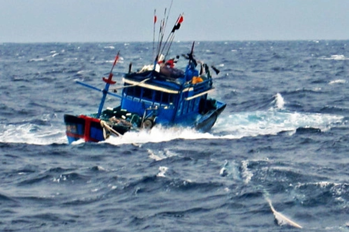 Tìm kiếm tàu cá cùng 5 ngư dân mất liên lạc trên biển - 1