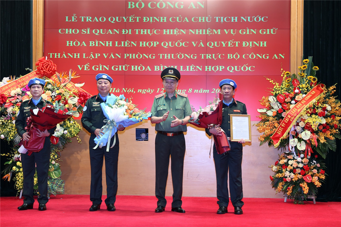 Lần đầu tiên công an Việt Nam tham gia gìn giữ hòa bình Liên hợp quốc