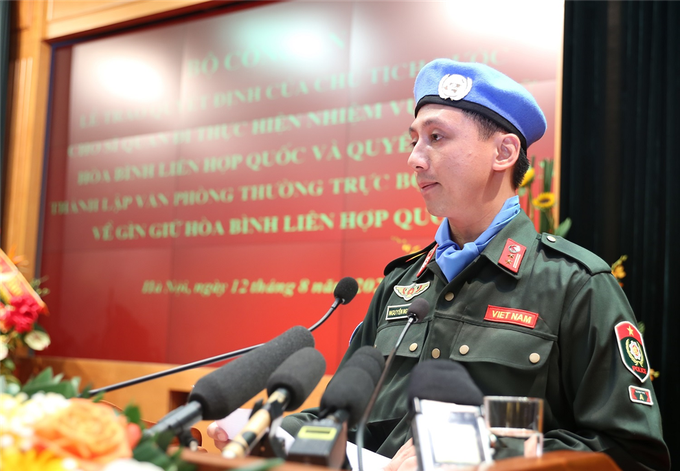 Lần đầu tiên công an Việt Nam tham gia gìn giữ hòa bình Liên hợp quốc - 5