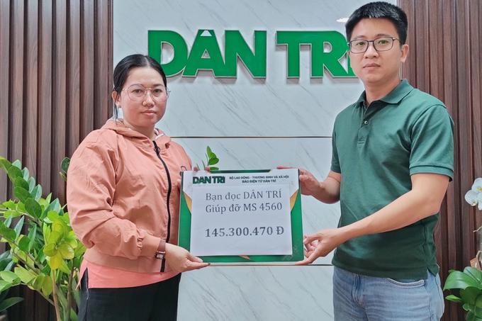 Bạn đọc Dân trí giúp bé Quỳnh Hương hơn 149 triệu đồng - 1 Bạn đọc Dân trí giúp bé Quỳnh Hương hơn 149 triệu đồng - 1