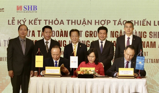 TT Group, SHB hợp tác chiến lược với Vietnam Airlines và đường sắt Việt Nam - 1