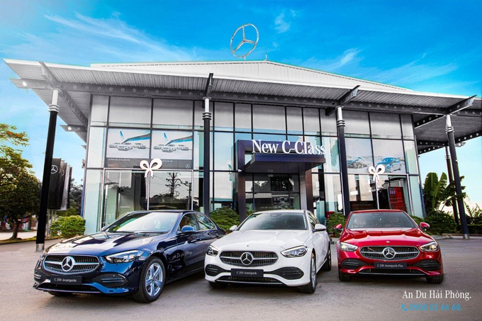 Chính thức mở bán 4 phiên bản C-Class 2022 tại An Du Hải Phòng - 1 Chính thức mở bán 4 phiên bản C-Class 2022 tại An Du Hải Phòng - 1
