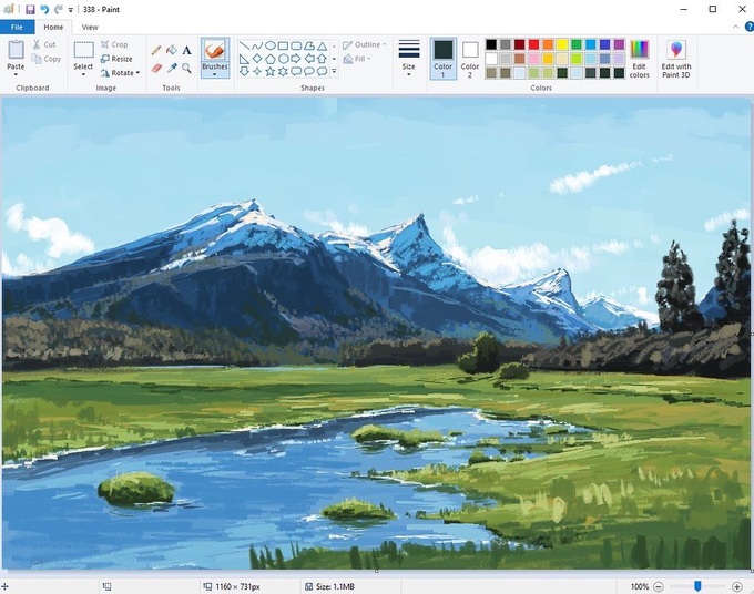 Microsoft Paint là một công cụ xử lý đồ họa ấn tượng với tính năng độc đáo và dễ sử dụng. Hãy khám phá những bức tranh tuyệt đẹp được tạo ra bởi Microsoft Paint và trải nghiệm sự đa dạng của công cụ này.