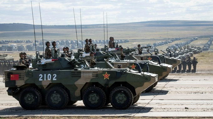 Trung Quốc đưa quân tới Nga tập trận - 1