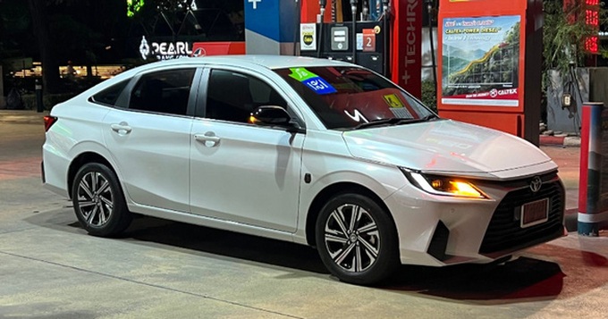 Hé lộ mức ăn xăng thực tế của Toyota Vios 2023 - 1