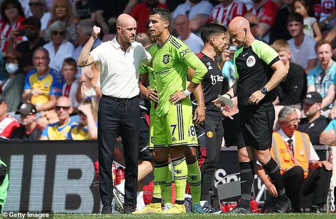 HLV Erik Ten Hag không chắc C.Ronaldo sẽ ở lại Man Utd - 1