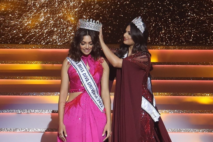 Người đẹp IQ cao đăng quang Hoa hậu Hoàn vũ Ấn Độ 2022
