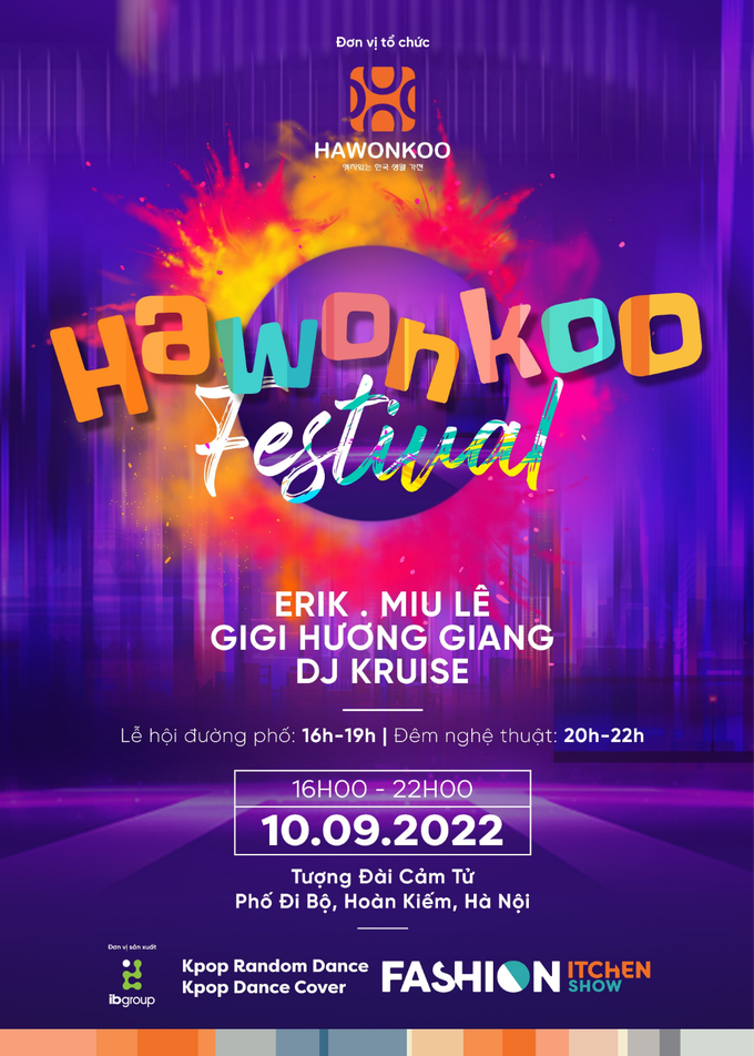 Chờ đón sự kiện Thời Trang Gia Dụng - Hawonkoo Festival sắp diễn ra tại Việt Nam