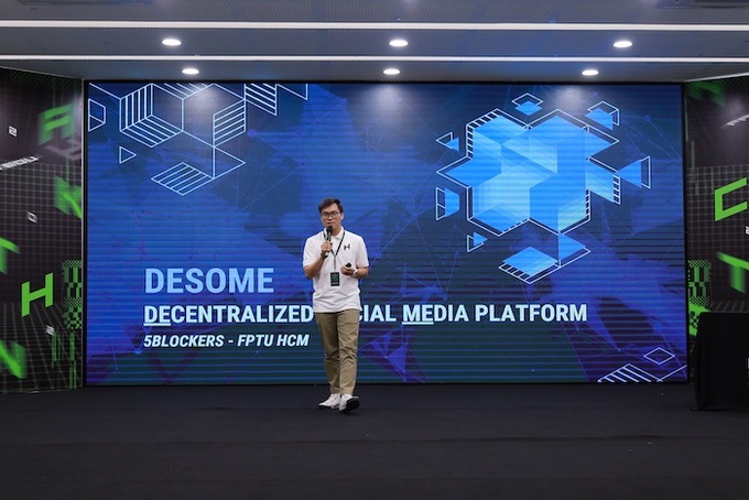 SV FPT Edu dùng Blockchain xây MXH chống ăn cắp nội dung - 1