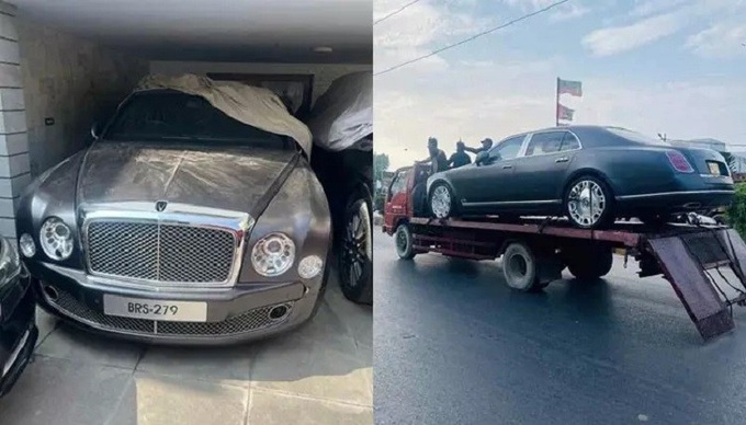 Tìm lại được xe Bentley bị mất trộm nhờ lắp định vị - 1