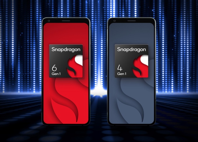 Bộ đôi chip Snapdragon 6 Gen 1 và 4 Gen 1 sẽ mang đến nhiều tính năng mới cho smartphone tầm trung và giá rẻ (Ảnh: Qualcomm).